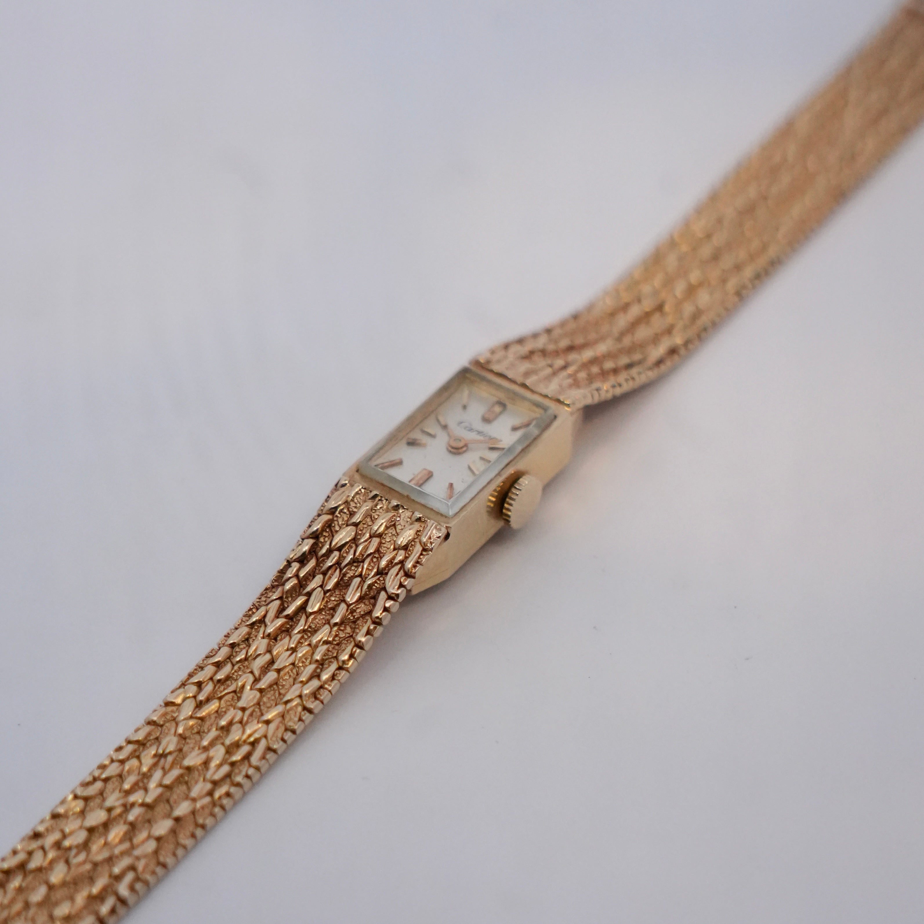 Vintage Cartier New York by Concord 14K Gold Ladies Bracelet Watch