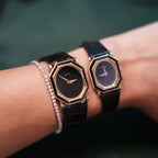 Piaget 18k Gold Onyx Octagonal Watch, Circa 1970s