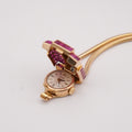 Vintage Rolex Ruby & Diamond Cocktail Watch