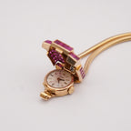 Vintage Rolex Ruby & Diamond Cocktail Watch