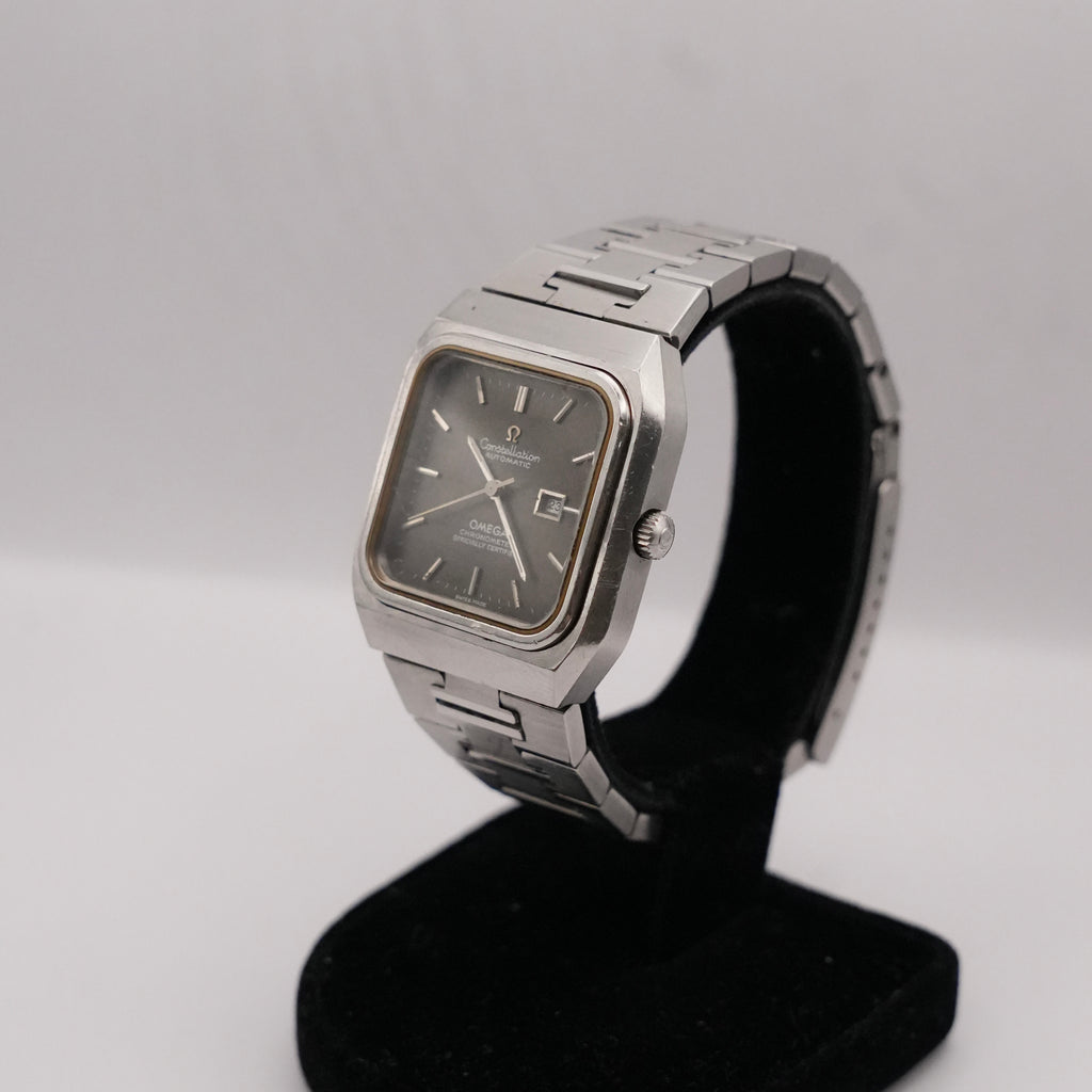 1970s Omega Constellation “TV Screen” Automatic Chronometer Watch