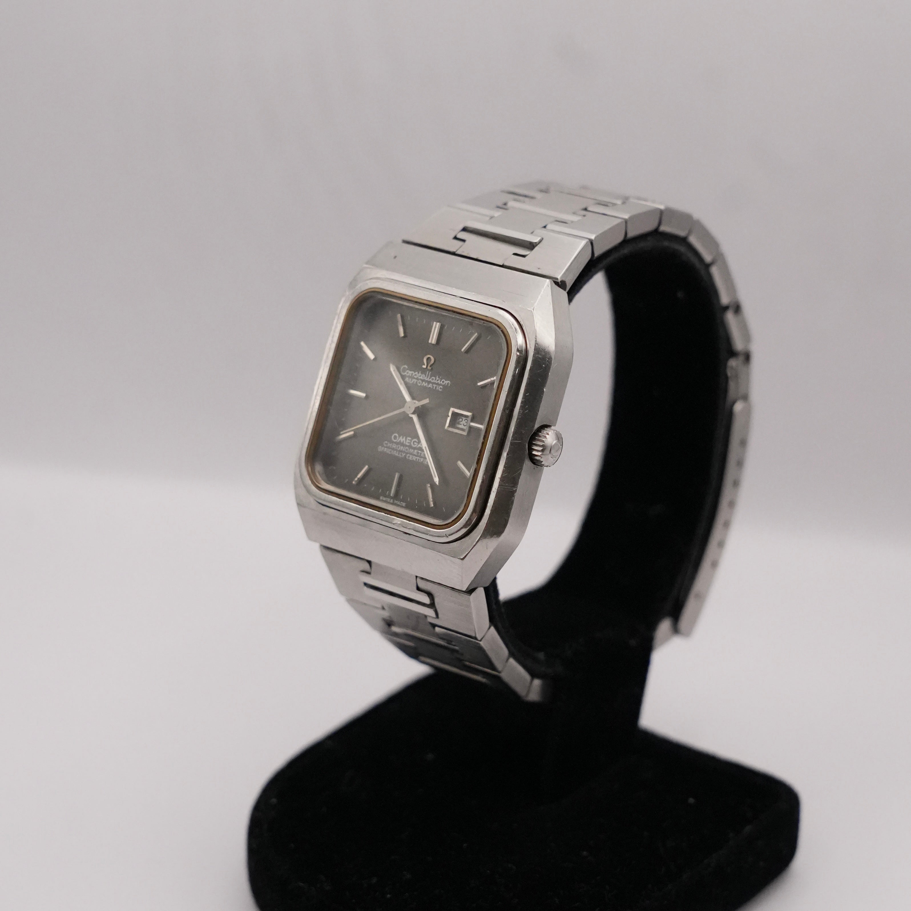 1970s Omega Constellation “TV Screen” Automatic Chronometer Watch