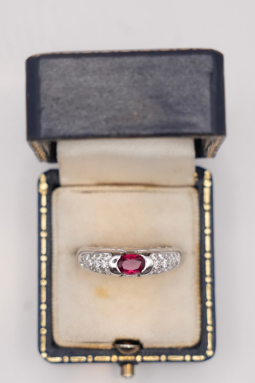 Bvlgari Ruby & Diamond Ring