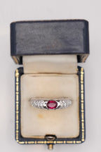 Bvlgari Ruby & Diamond Ring