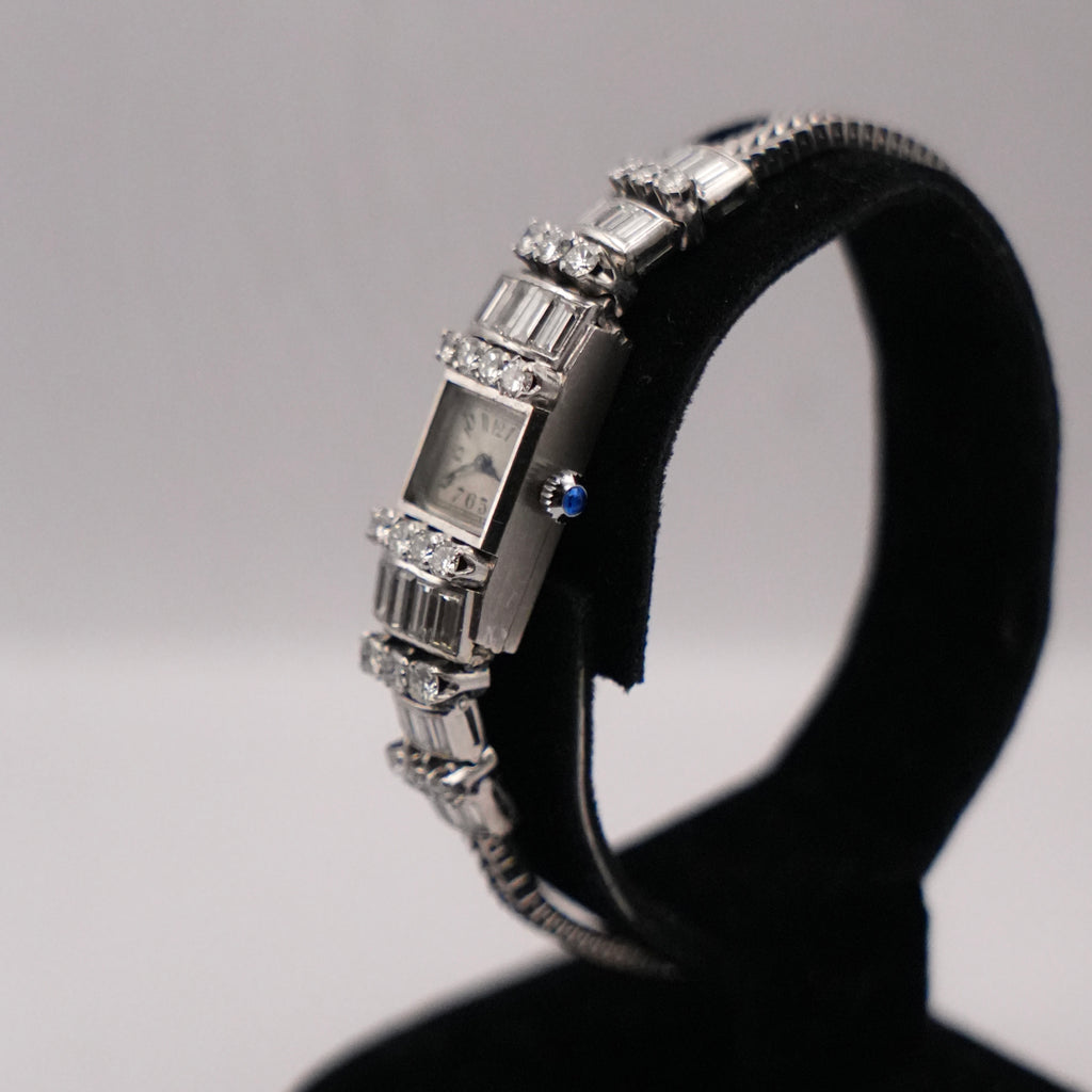 Art Deco Vacheron Constantin Diamond Ladies’ Cocktail Watch, Circa 1930s