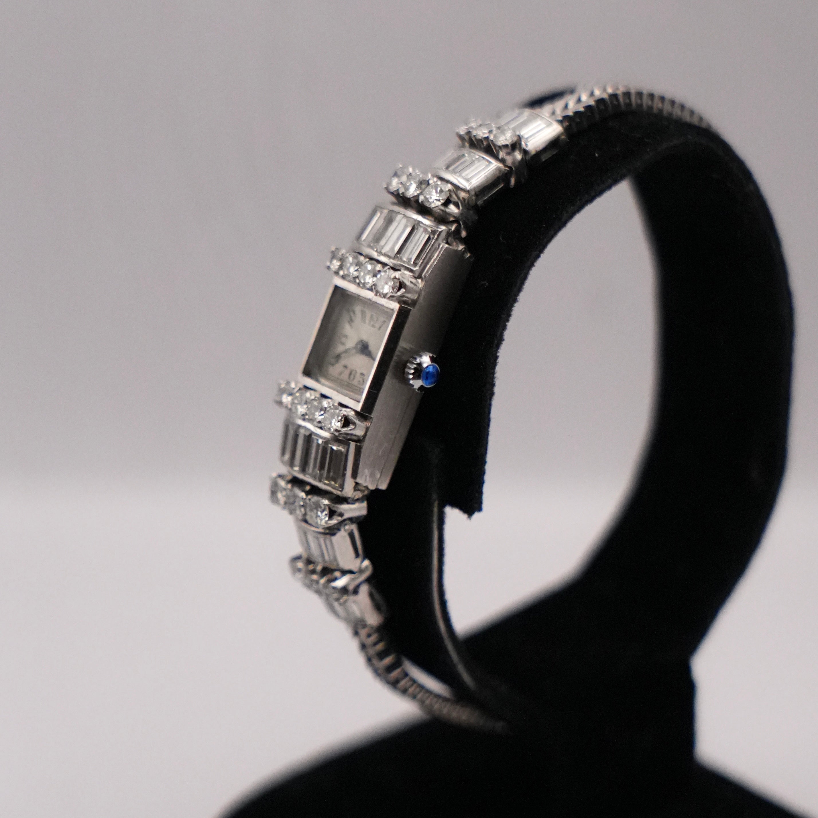 Art Deco Vacheron Constantin Diamond Ladies’ Cocktail Watch, Circa 1930s