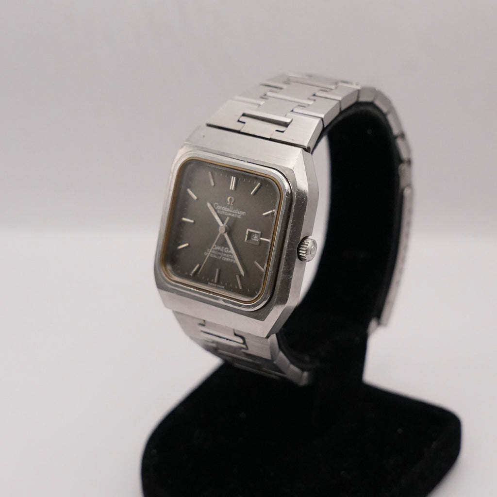 1970s Omega Constellation “TV Screen” Automatic Chronometer Watch