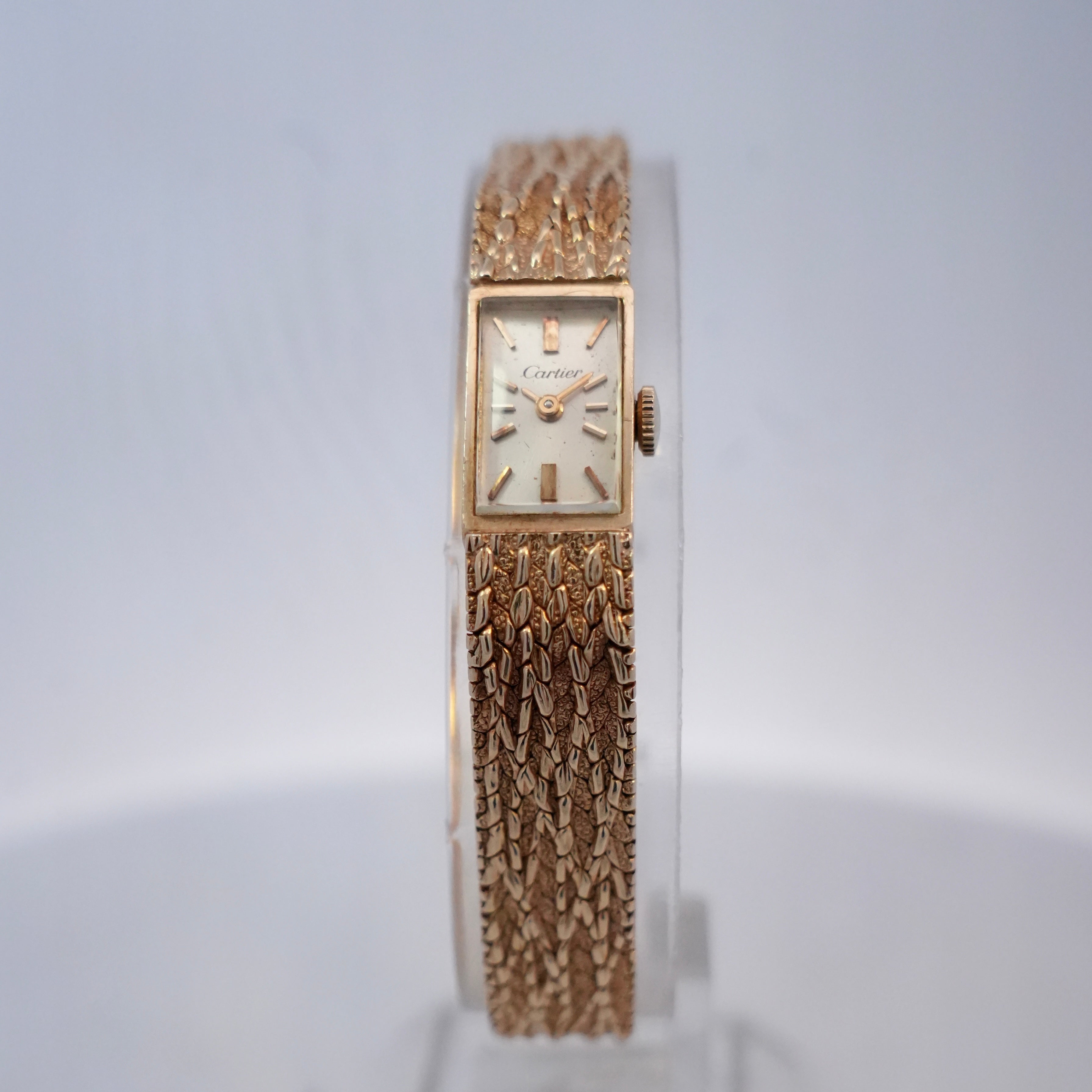 Vintage Cartier New York by Concord 14K Gold Ladies Bracelet Watch