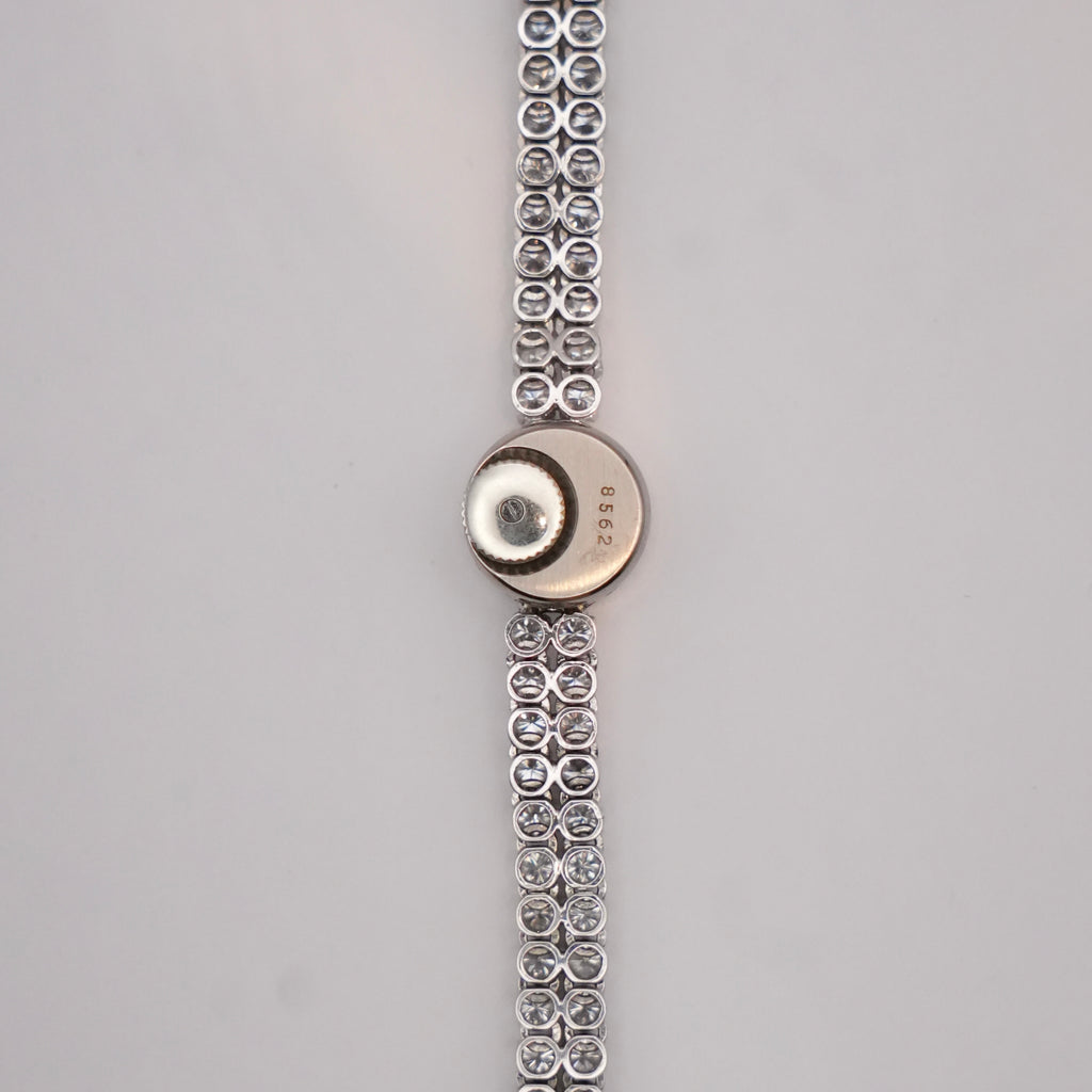 Vintage Blancpain Diamond Bracelet Watch in 18K White Gold