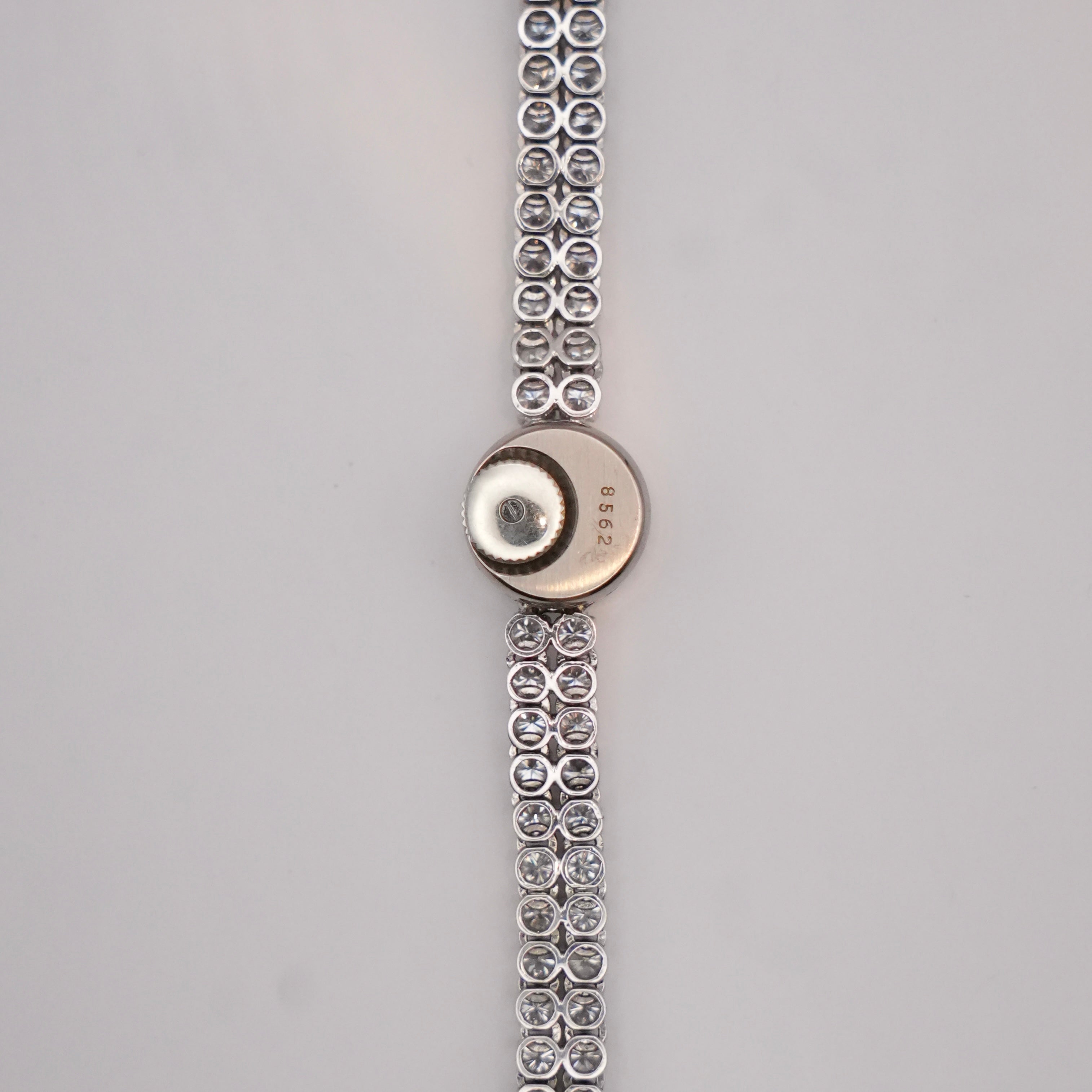 Vintage Blancpain Diamond Bracelet Watch in 18K White Gold