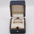 Bvlgari Ruby & Diamond Ring