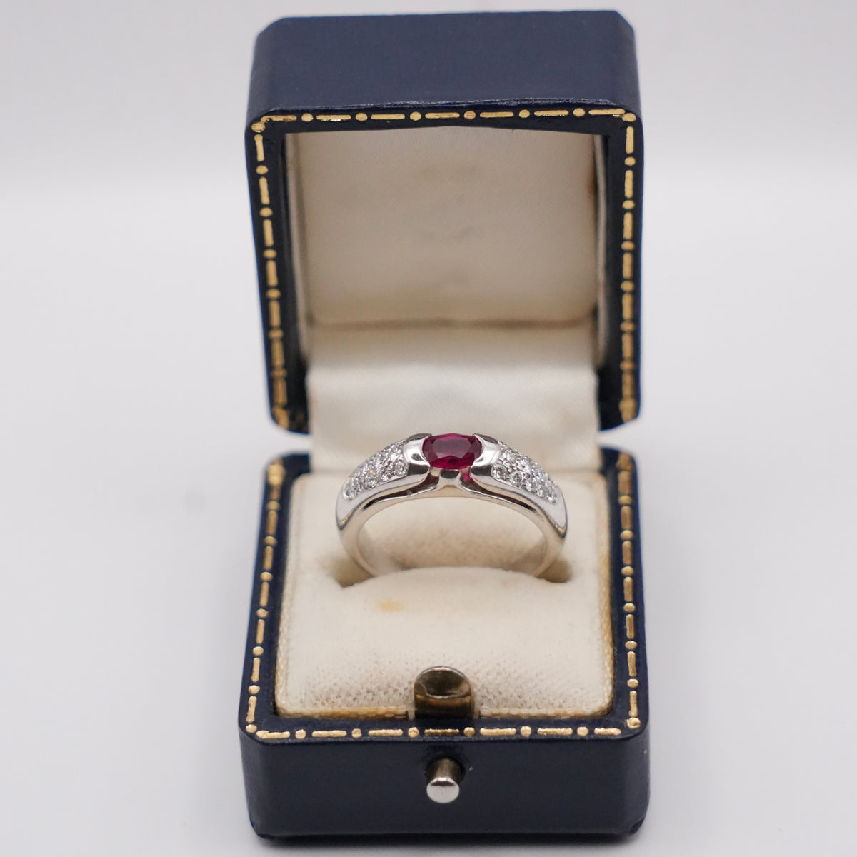 Bvlgari Ruby & Diamond Ring