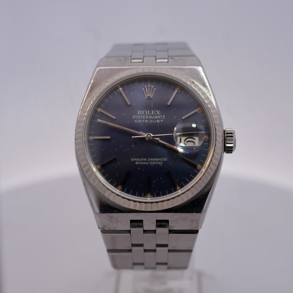 Rolex Oysterquartz Datejust Blue Dial