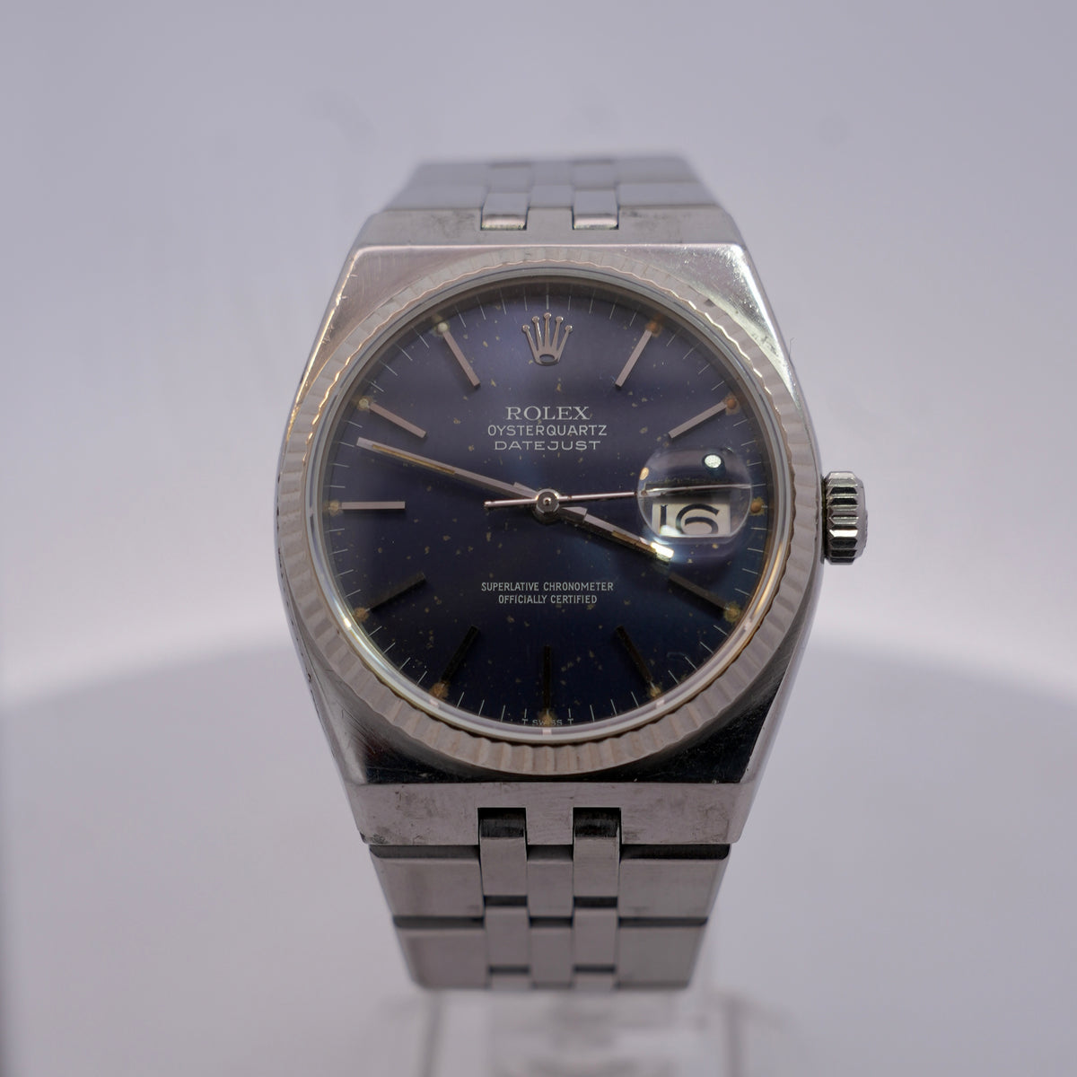 Rolex Oysterquartz Datejust Blue Dial