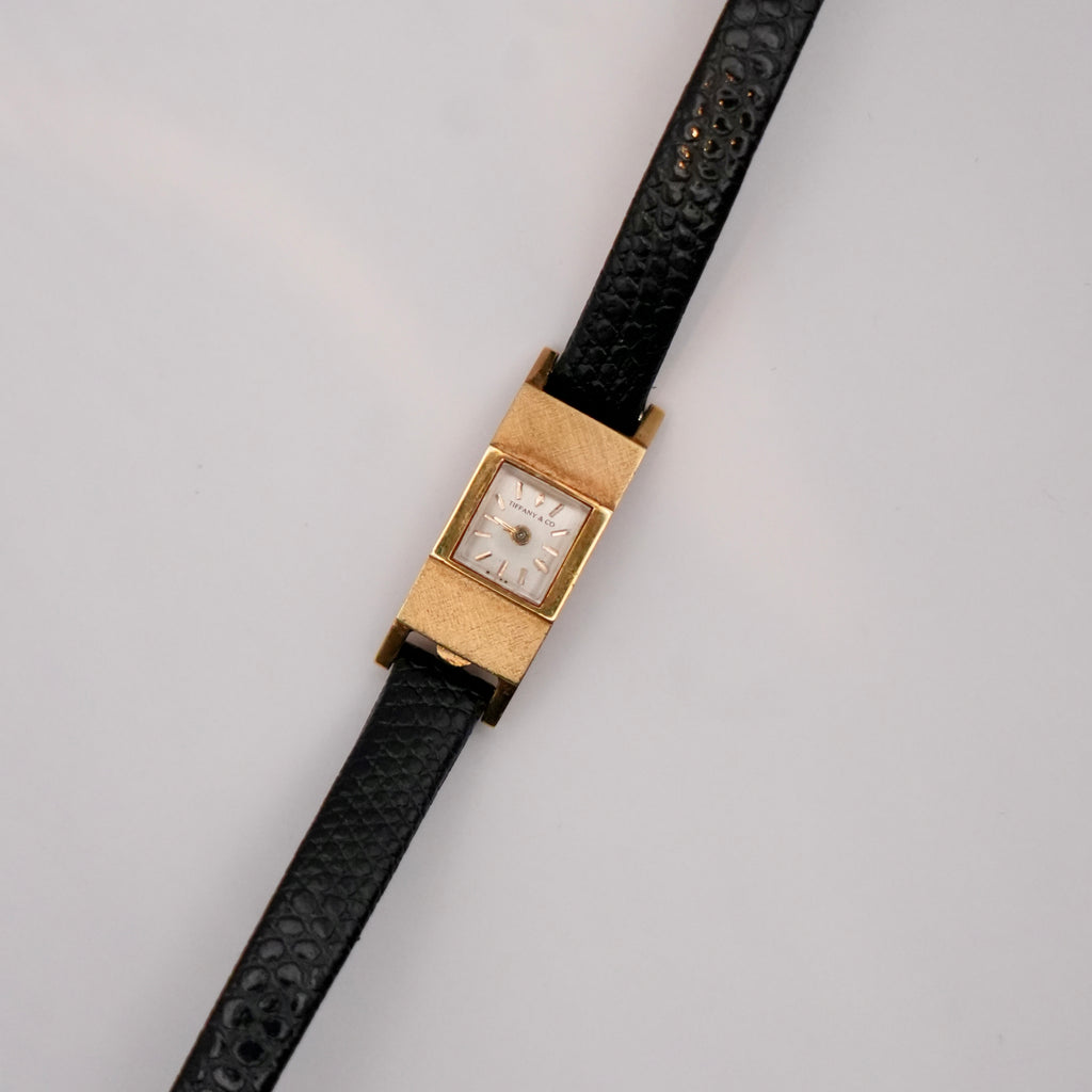 Tiffany & Co. “Petite Baguette” 14K Gold Watch, Circa 1950s