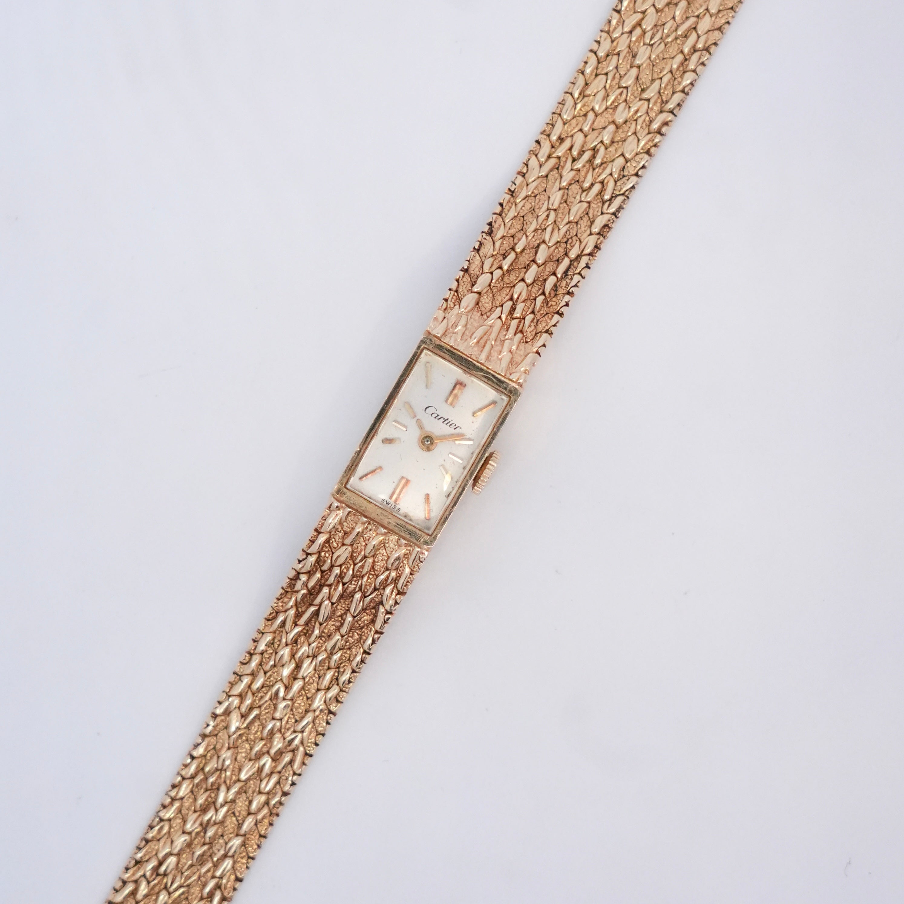 Vintage Cartier New York by Concord 14K Gold Ladies Bracelet Watch