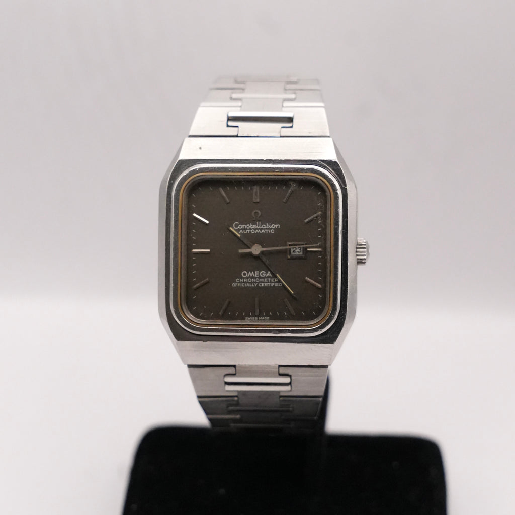 1970s Omega Constellation “TV Screen” Automatic Chronometer Watch