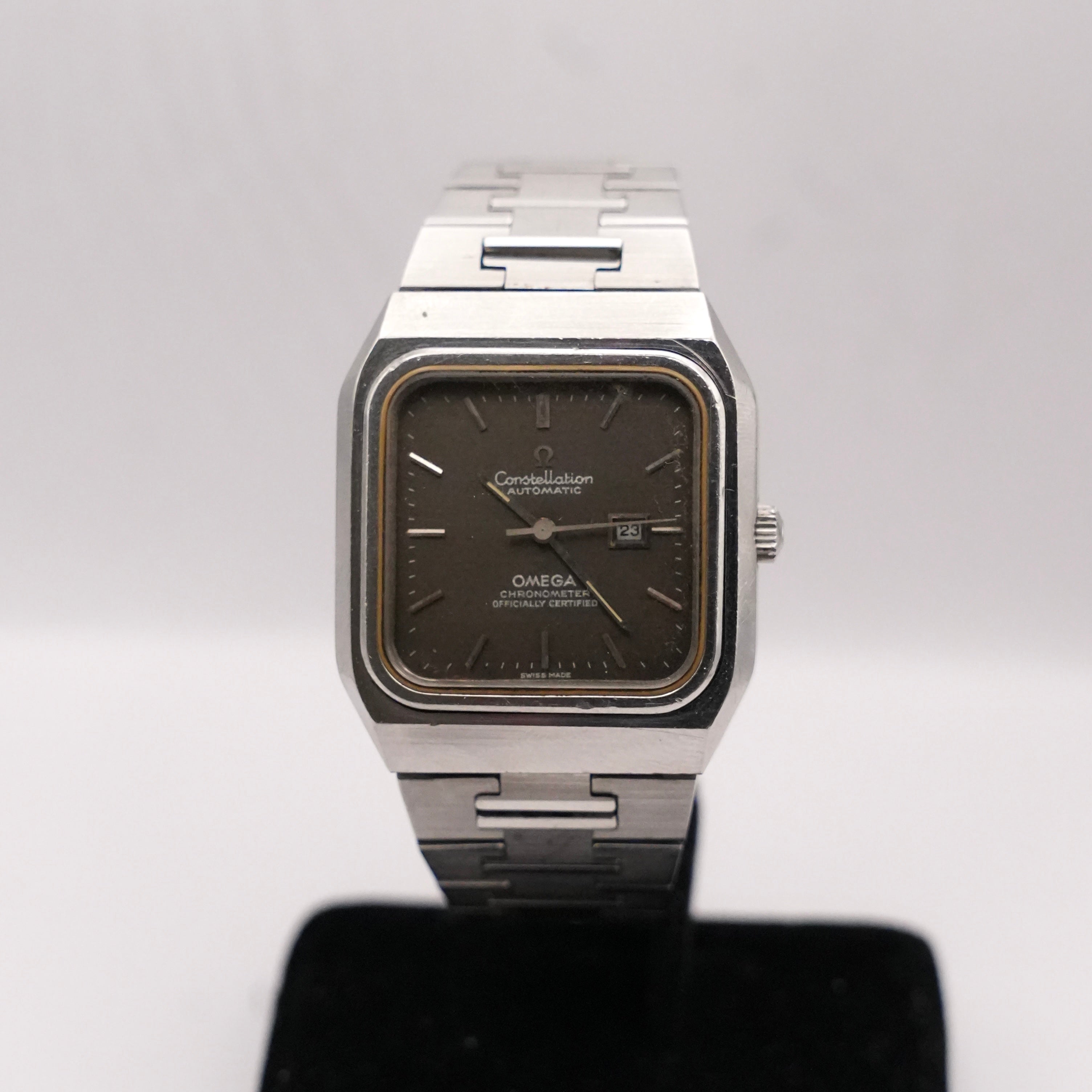 1970s Omega Constellation “TV Screen” Automatic Chronometer Watch