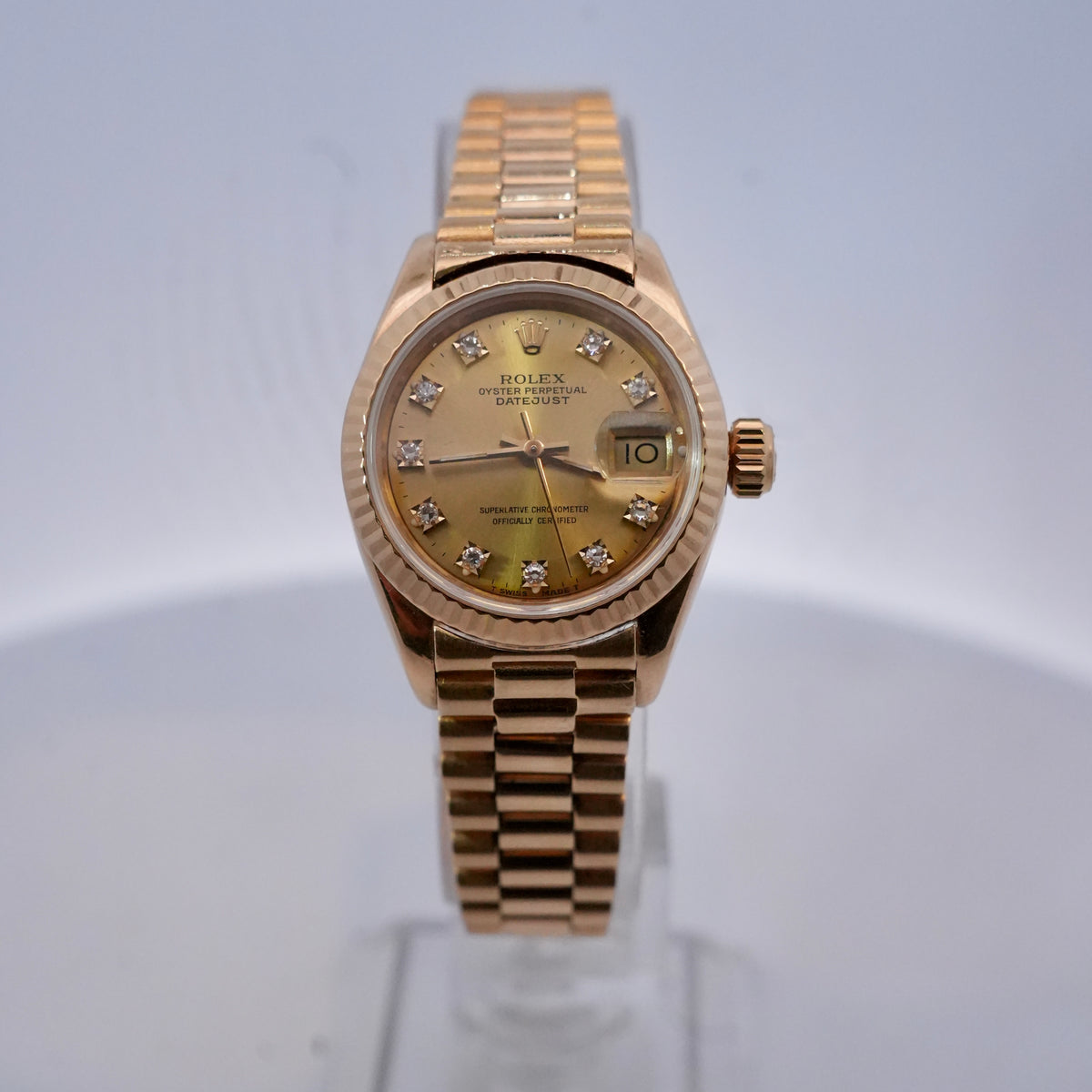 Rolex Lady-Datejust Diamond Dial, Circa 1990s
