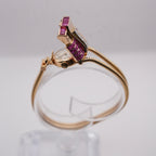 Vintage Rolex Ruby & Diamond Cocktail Watch