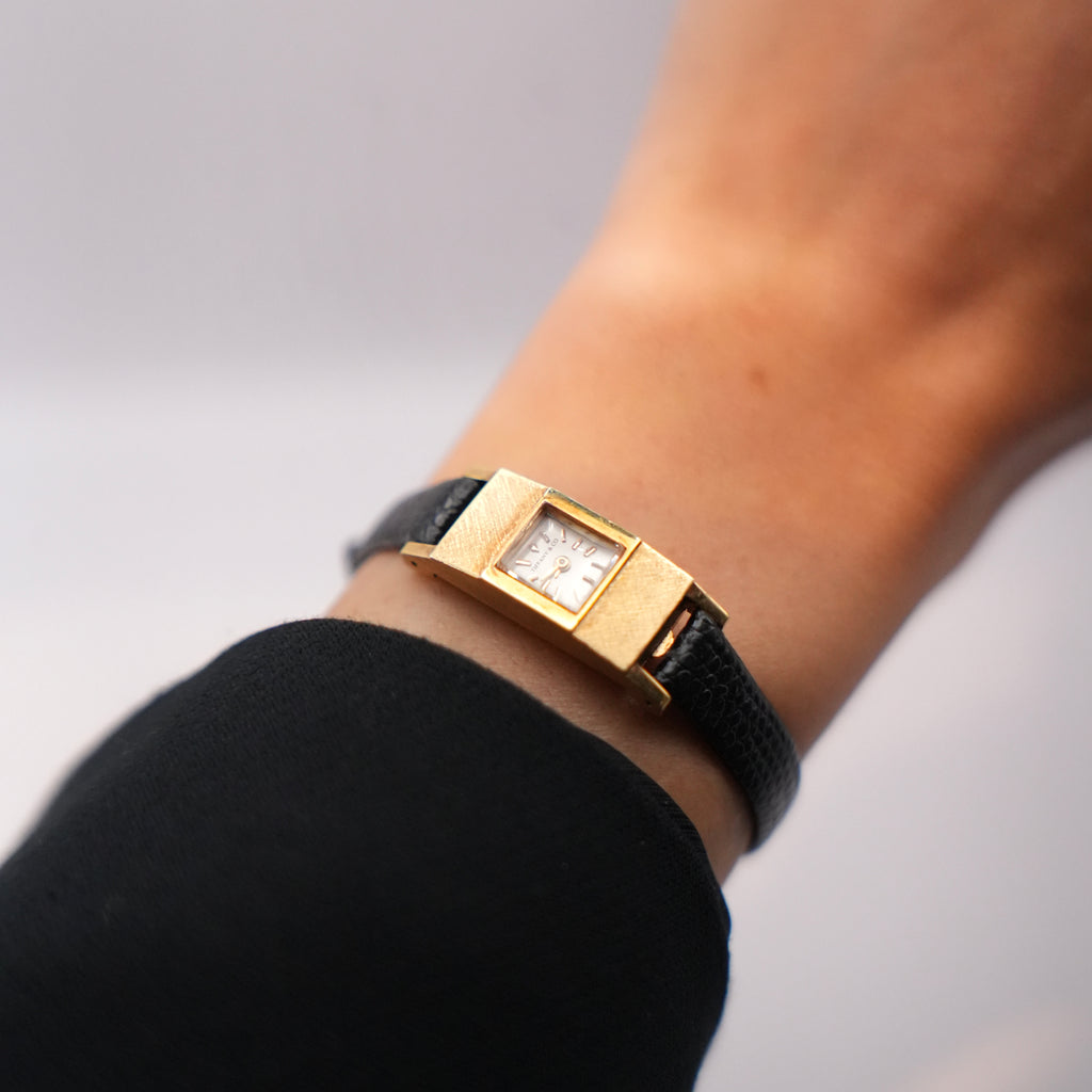 Tiffany & Co. “Petite Baguette” 14K Gold Watch, Circa 1950s