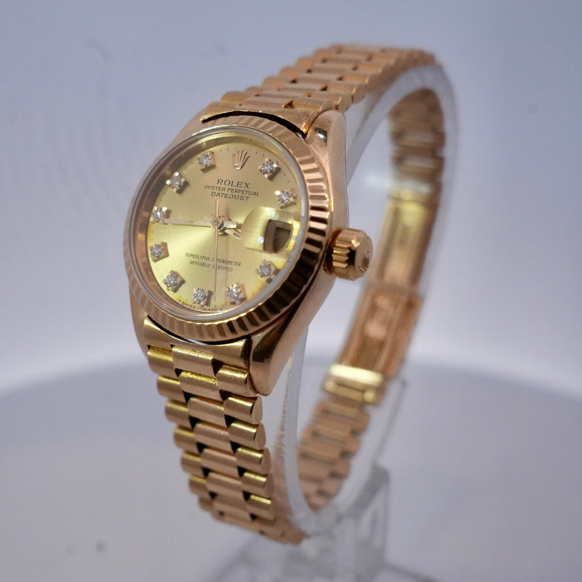 Rolex Lady-Datejust Diamond Dial, Circa 1990s
