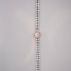 Vintage Blancpain Diamond Bracelet Watch in 18K White Gold