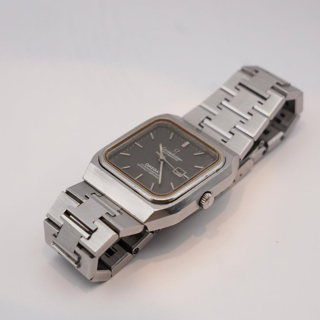 1970s Omega Constellation “TV Screen” Automatic Chronometer Watch