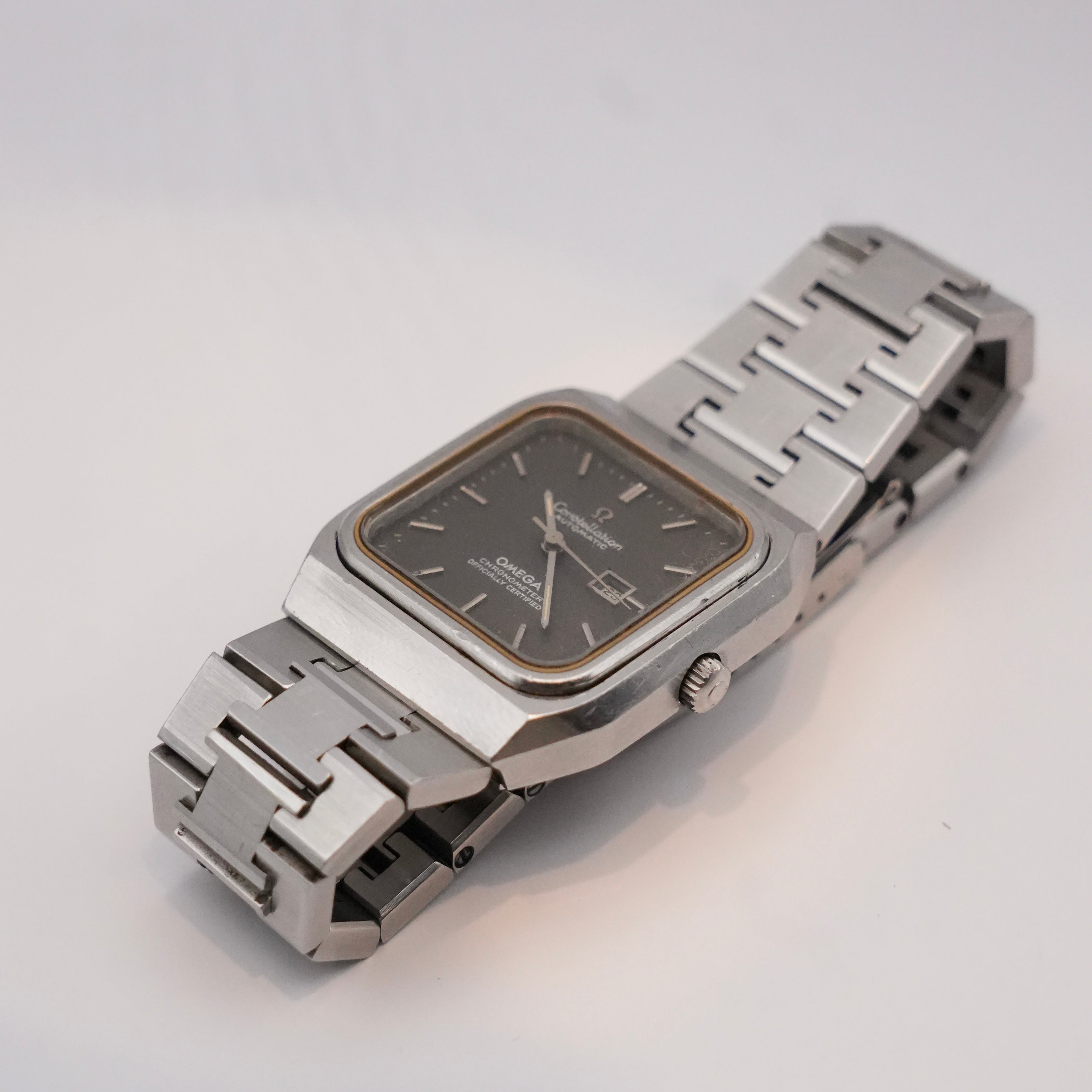 1970s Omega Constellation “TV Screen” Automatic Chronometer Watch
