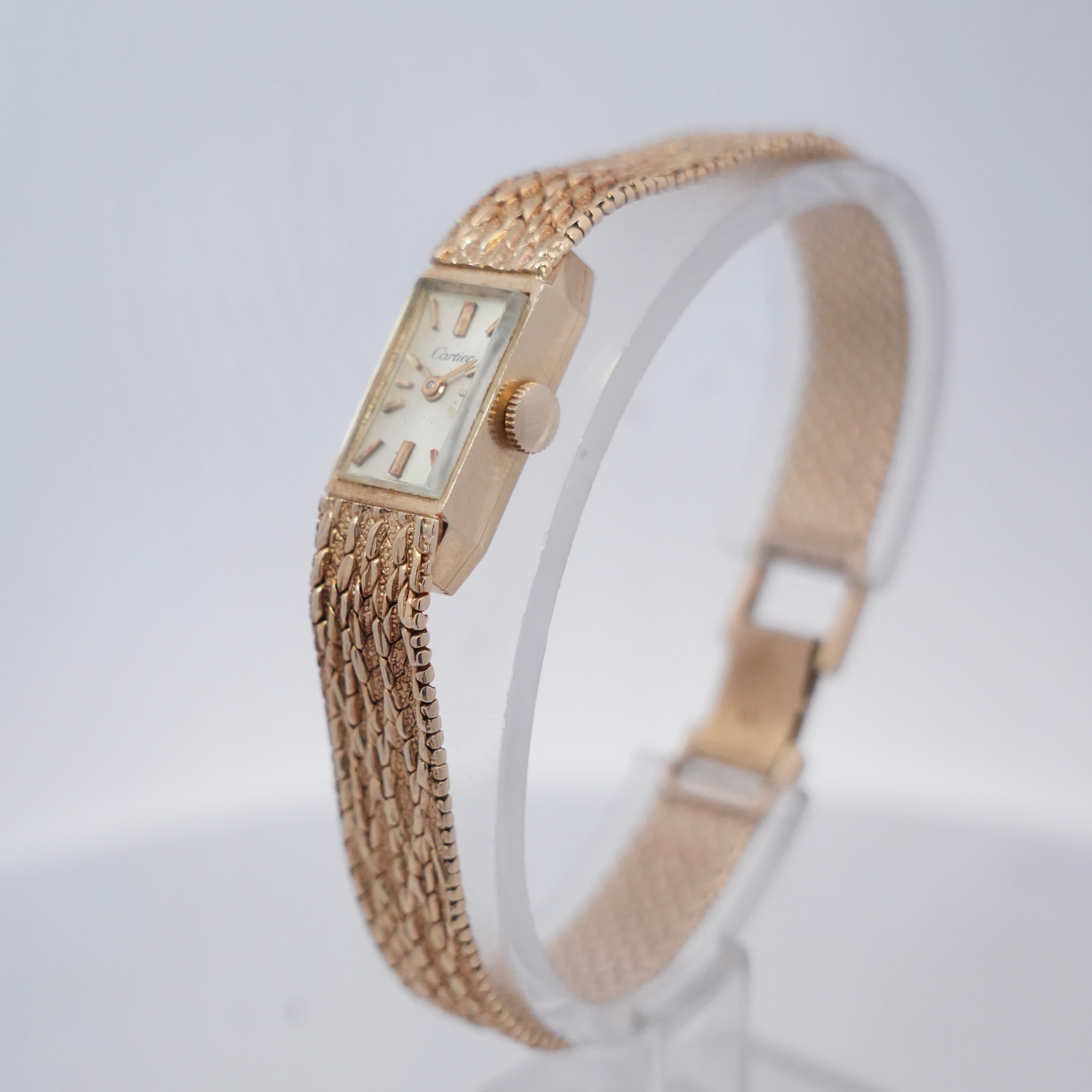 Vintage Cartier New York by Concord 14K Gold Ladies Bracelet Watch