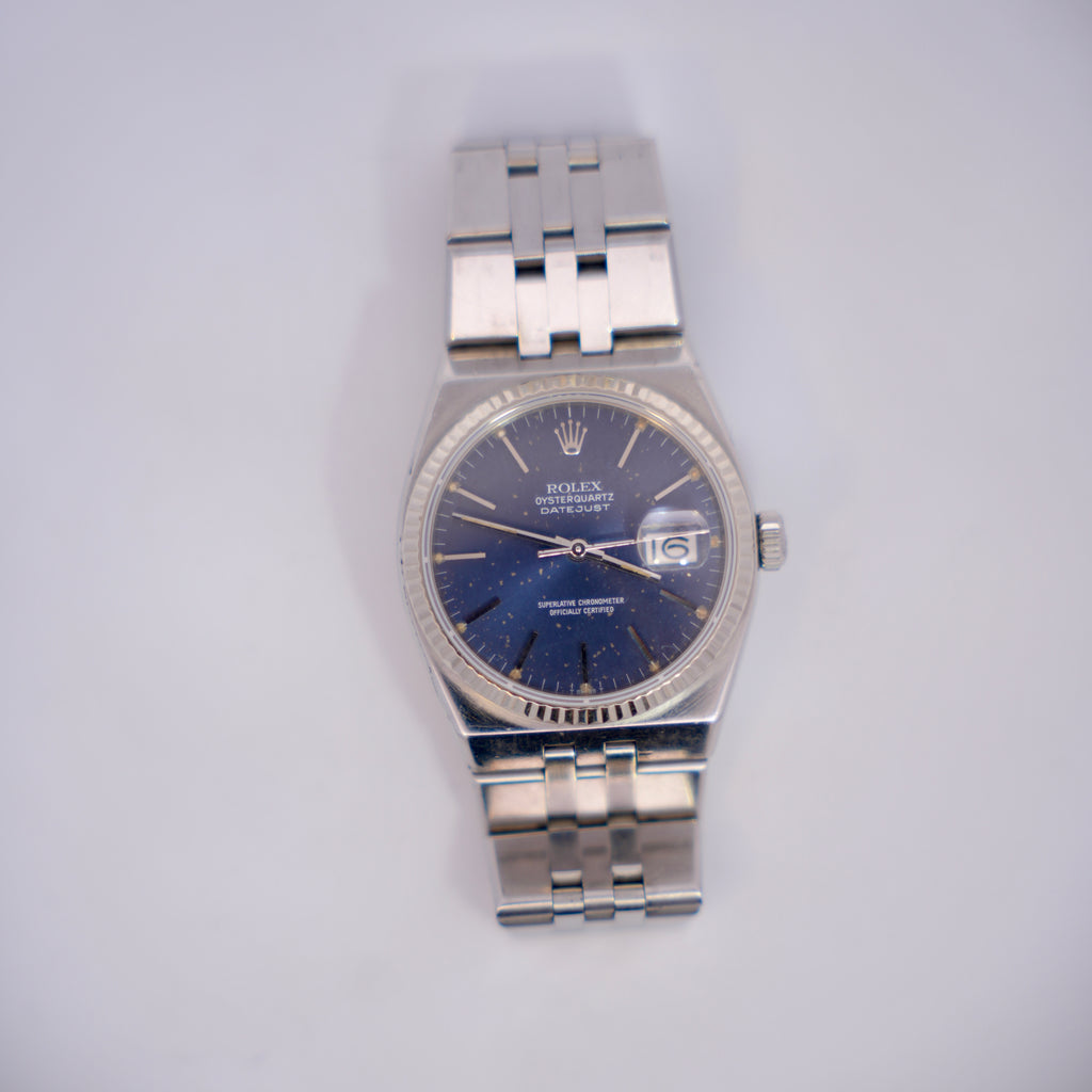 Rolex Oysterquartz Datejust Blue Dial