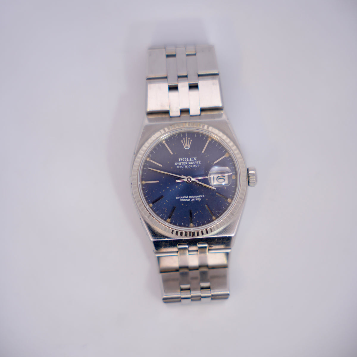Rolex Oysterquartz Datejust Blue Dial