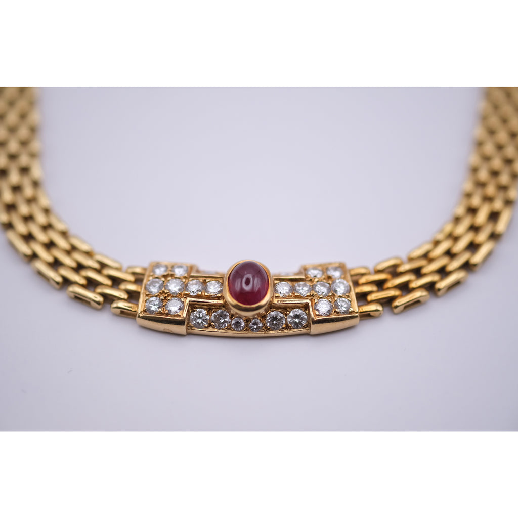 Mauboussin Burma Ruby & Diamond Necklace