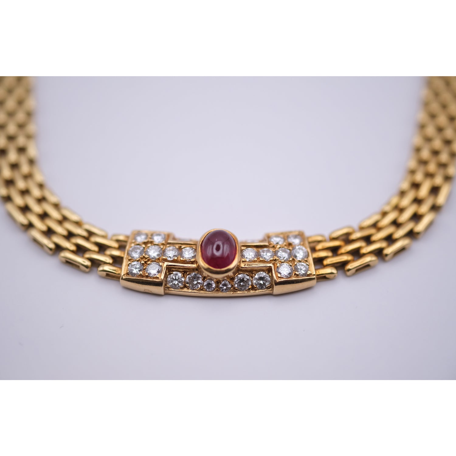 Mauboussin Burma Ruby & Diamond Necklace