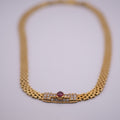 Mauboussin Burma Ruby & Diamond Necklace