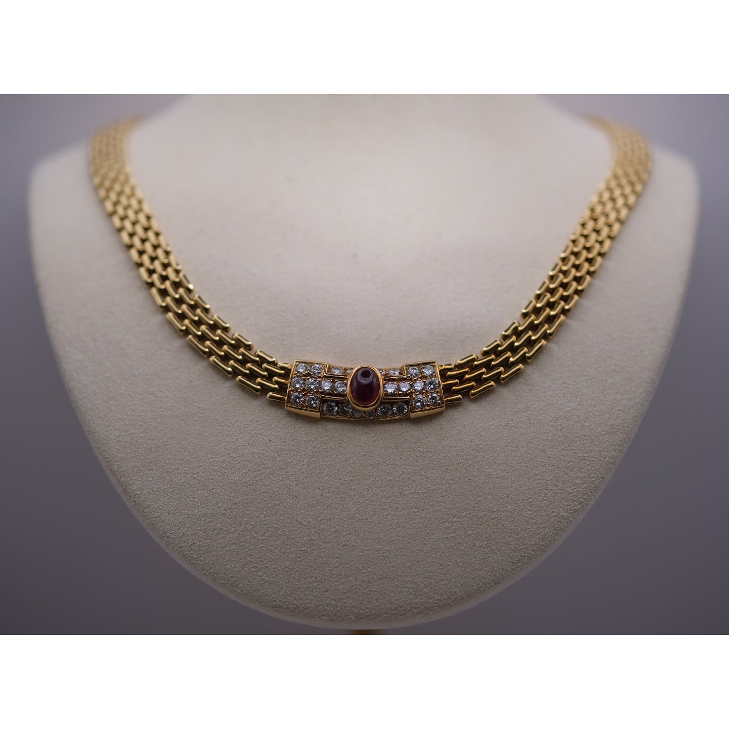 Mauboussin Burma Ruby & Diamond Necklace