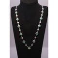 Paraiba Tourmaline & Diamond Necklace
