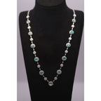 Paraiba Tourmaline & Diamond Necklace & Ring Set