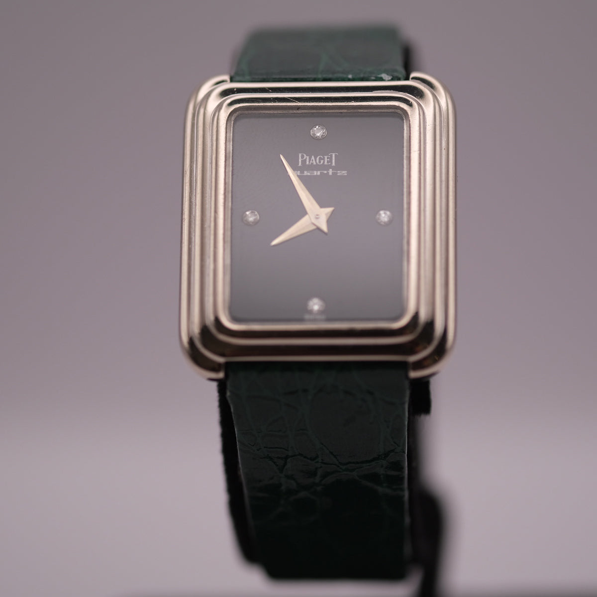 Piaget Stepped Case Quartz Watch, Circa 1980s