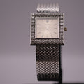 Rolex Diamond-Set Cocktail Watch in 18k White Gold, Circa 1960s