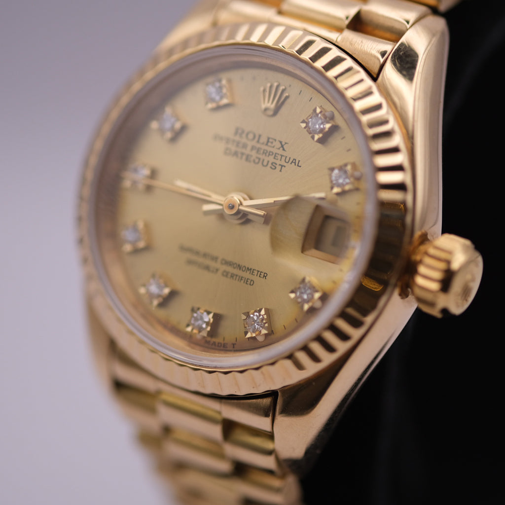 Rolex Lady-Datejust Diamond Dial, Circa 1990s