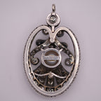 Victorian Natural Pearl & Diamond Brooch